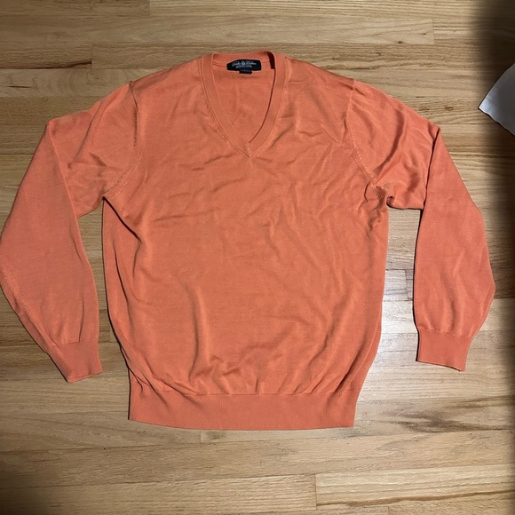 Brooks Brothers Other - Tangerine orange brooks brothers sweater